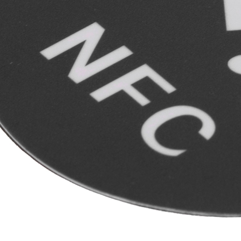 20 Pcs ID5200 NFC Stickers Adhesive Label Round 40mm Anti