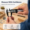Digital Caliper Measuring Tool for DIY Projects – Carbon Fiber