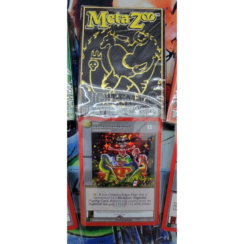 Metazoo WPT Faded Spade Playing Card Deck Set Including Matching