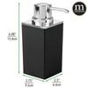mDesign Set of 2 Refillable Soap Dispensers - Practical Pump