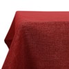 Deconovo Christmas Table Cloth 54x79in(137x200cm) Faux Linen Water Resistant Tablecloth
