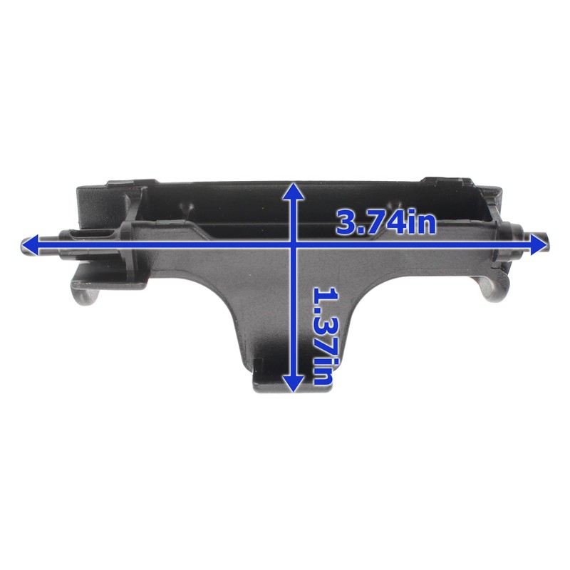 MOTOALL New Upgrade Center Console Armrest Lid Latch Lock Knob