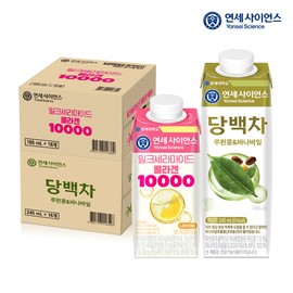 Yonsei Life & Health Yonsei Science Milk Ceramide Collagen, 16 pieces, 1 piece + Yonsei Science Sweet White Tea 16 pieces, 1 piece / 연세생활건강 연세사이언스 밀크세라마이드 콜라겐 , 16개입, 1개 + 연세사이언스 당백차 16개입, 1개