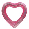 High Five Inflatable Glitter Filled Heart - Pool Float Inflatable