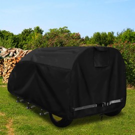 YANGSHILEI Log Splitter Cover Waterproof 900D Oxford Cloth, 94"L x 49"W x 42"H Compatible with 22-40-Ton Gas Powered Log Splitters, Full-Length All Weather Storage Protection Covers for Wood Splitter