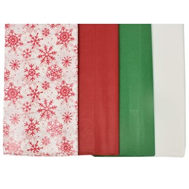 Set of 480 Assorted Holiday Themed Tissue Paper- Perfect for Anyone of Any Age! -Each Sheet Measures 20"x20" - Perfect for Wrapping Gifts, Filling Bags, and So Much More! (480, Assorted Holiday Theme)