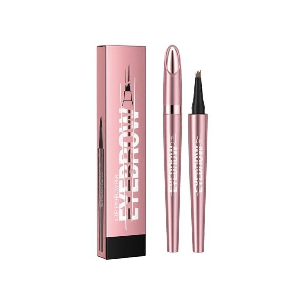 Eyebrow Pen 4 Fork Tip for 3D Realistic Brow Eyebrow