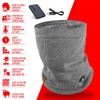 ActionHeat 5V Battery Heated Knit Gaiter – Adjustable Winter Apparel