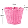 Children's Bicycle Basket, Braided Bicycle Basket for Girls and Children,