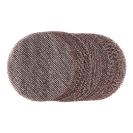 sourcing map 20pcs Mesh Sanding Discs 4 Inch Hook and Loop Sanding Net 60 Grits Dust Free Abrasive Pads for Car Wood Drywall Metal Polishing & Grinding