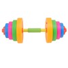 Adjustable Dumbbell Toy Plastic Fitness Weight Lifting Dumbbell for Kids