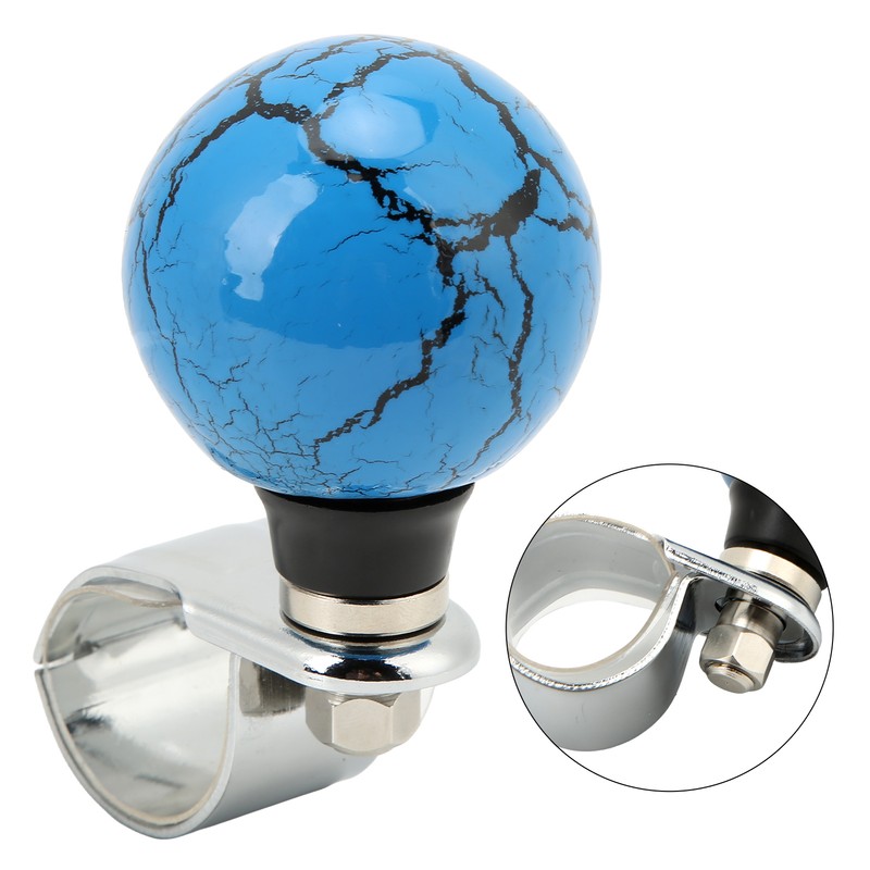 Steering Wheel Spinner Knob Power Turning Aid Ball Thunder Style