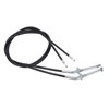 2pcs ATV Front Brake Cable High Strength Steel Rugged Structure