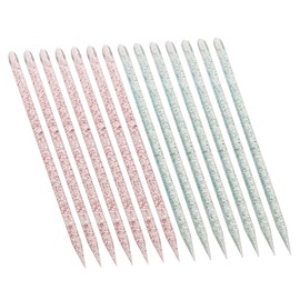 NOLITOY Nail Art Aid Manicure Kit 200pcs Set Double Head Manicure Pen Cuticle Pusher Dotting Pens for Nail Art Diy Projects