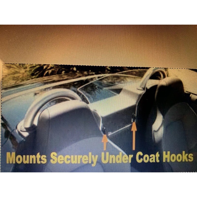 Crossfire Chrysler Crossfire Dark Smoked Laser-Cut Wind Deflector,Wind