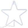 Ginger Ray Christmas Large Lilac Light Up Star Neon Light