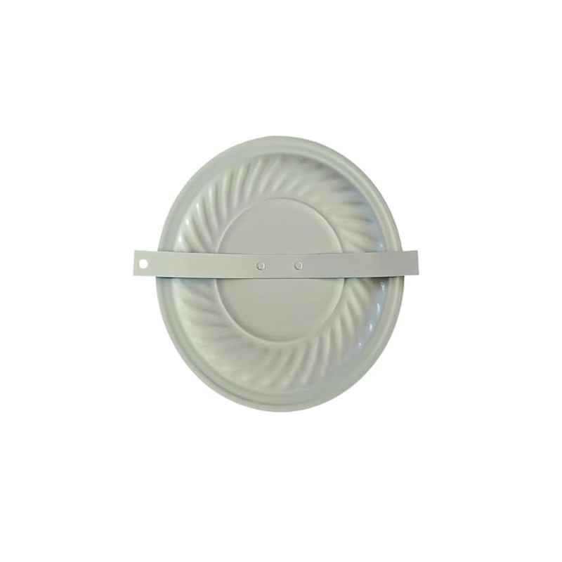 ActyGo Almond 4"-10" Hole Adjustable Flue Cover Chimney Flue Cover