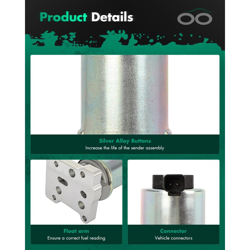 SCITOO Fuel Pump Assembly Replacement for for Cummins ISX QSX