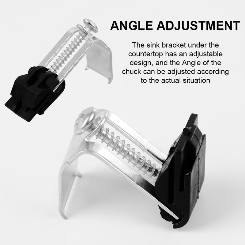 GmeDhc Pack of 10 Undermount Sink Clips Kitchen Sink Fixing