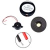 SJUNJIE 6 Pcs Piezo Electronic Buzzer 12V Tone Active Alarm