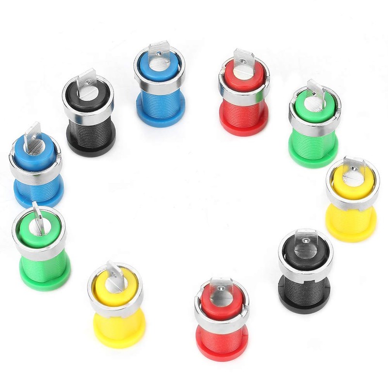 Banana Sockets 4 mm, 4 mm Banana Sockets Panel Mounting