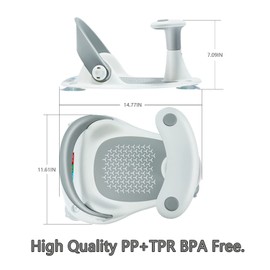 Baby Infant Bath Seat for Babies Bathtub Seat  4 Suction Cups
