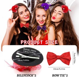 IBMLOMM Formal Hats - Elegant Ladies Audrey Hepburn Tiffany Style Fascinator Matching Clothing