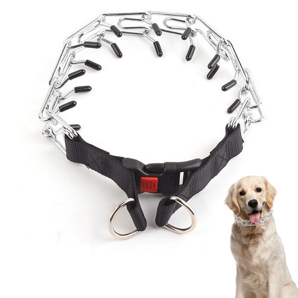 Collars for Pet 3.0mm x 50cm Metal Dog Training Collar