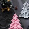 Weihnachts Silikonformen, Weihnachtsbaum-Schokoladenform, Backform, Seife, Schmelzen, Süßigkeiten, Kuchen, Gelee, Backformen