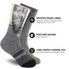 HOT FEET Thermal Socks for Men, Extreme Cold Weather, 2/4