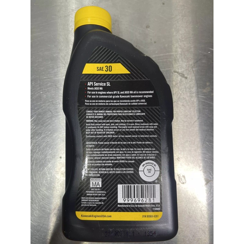 KAWASAKI SAE 30 4-CYCLE ENGINE OIL