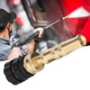Brass Adjustable Hose Nozzle Water Hose Nozzles for Garden Sprayer
