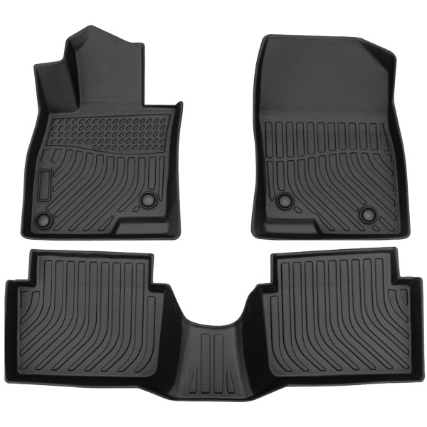 Floor Mats Cargo Liners Carpets for 2014-2018 Mazda 3 TPE