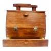 Lux-z Cajón De Madera Bolero Grande Para Limpiar Lustrar Calzado