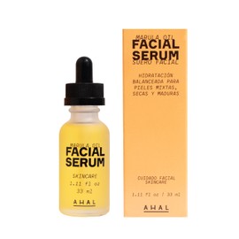 AHAL - Suero Facial Hidratación Profunda y Antioxidante, Tonifica y Reduce Manchas, Ideal para Piel Grasa, Mixta y Madura, Ingredientes Naturales, 33ml (33 ml, Marula Africana)
