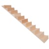 1:12 Miniature Wood Staircase DIY Step Stair Crafts Decorative Dollhouse