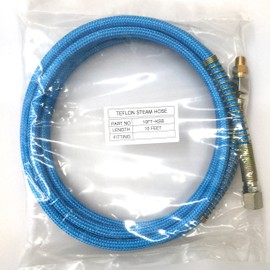 Flexible Teflon Steam Hose for All Steam Irons 10 Feet