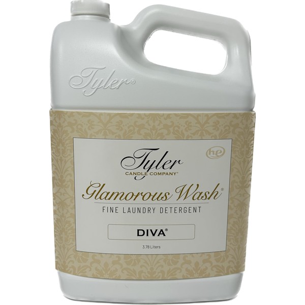 Tyler Candle Company TYLER Gallon Glam Wash Laundry Detergent, Diva