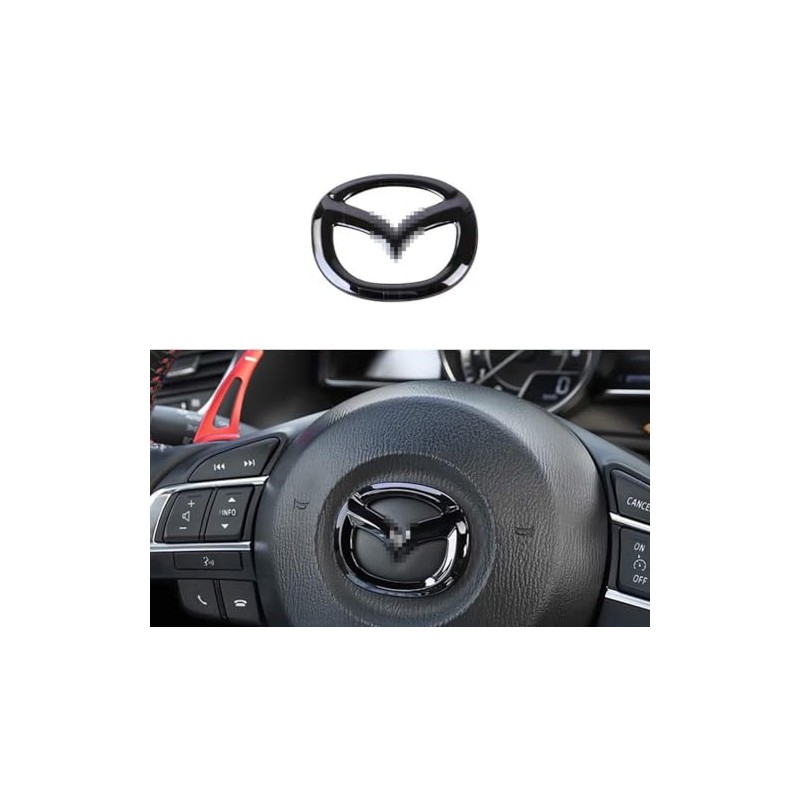 MAXDOOL Carbon Fiber Steering Wheel Cover Sticker Sequins Frame Trim