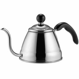 Taikei-Fino Japanese Pour Over Coffee Kettles Tea Kettles for IH Stove 1 Liter, 2 Pack