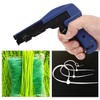 Ocean Blue Cable Tie Gun Aluminum Nylon Tie Tensor Herramienta