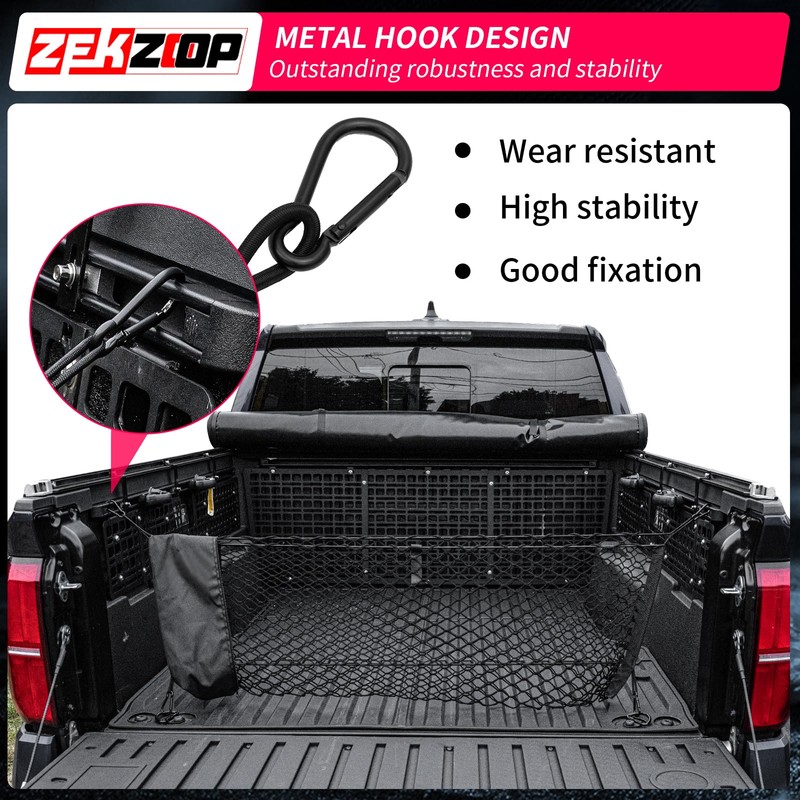 Cargo Net Compatible with 2024-2026 Toyota Tacoma Accessories
