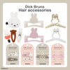 SHOBIDO Miffy Flocked Die Cut Bangs Clip MF46385 Dick Bruna
