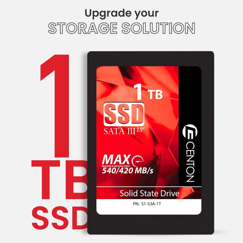 Centon MP Essential 1TB SSD SATA III 2.5 Inch Solid