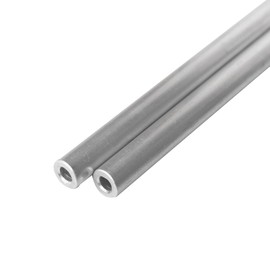 1/2" OD x 1/4" ID 8" Long (2 Pack) MetalSpacersOnline 6061 Round Aluminum Tube Seamless Straight Pipe Tubing for DIY