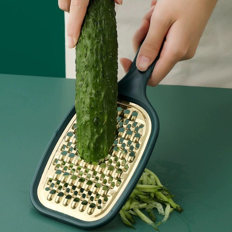 Cheese Grater Handheld, Flat Coarse Stainless Steel Graters Food Grater