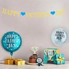 Happy Fathers Day Banner Gold Fathers Day Banner for Fathers