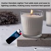 Kasher Mandala Lighter Case with Lighter - Stylish & Durable