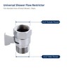 Tenfe Water Flow Control Valve for Shower Head, Brass Adjustable