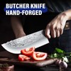 DRAGON RIOT Chef Butcher Knife Set for Meat Cutting, 4